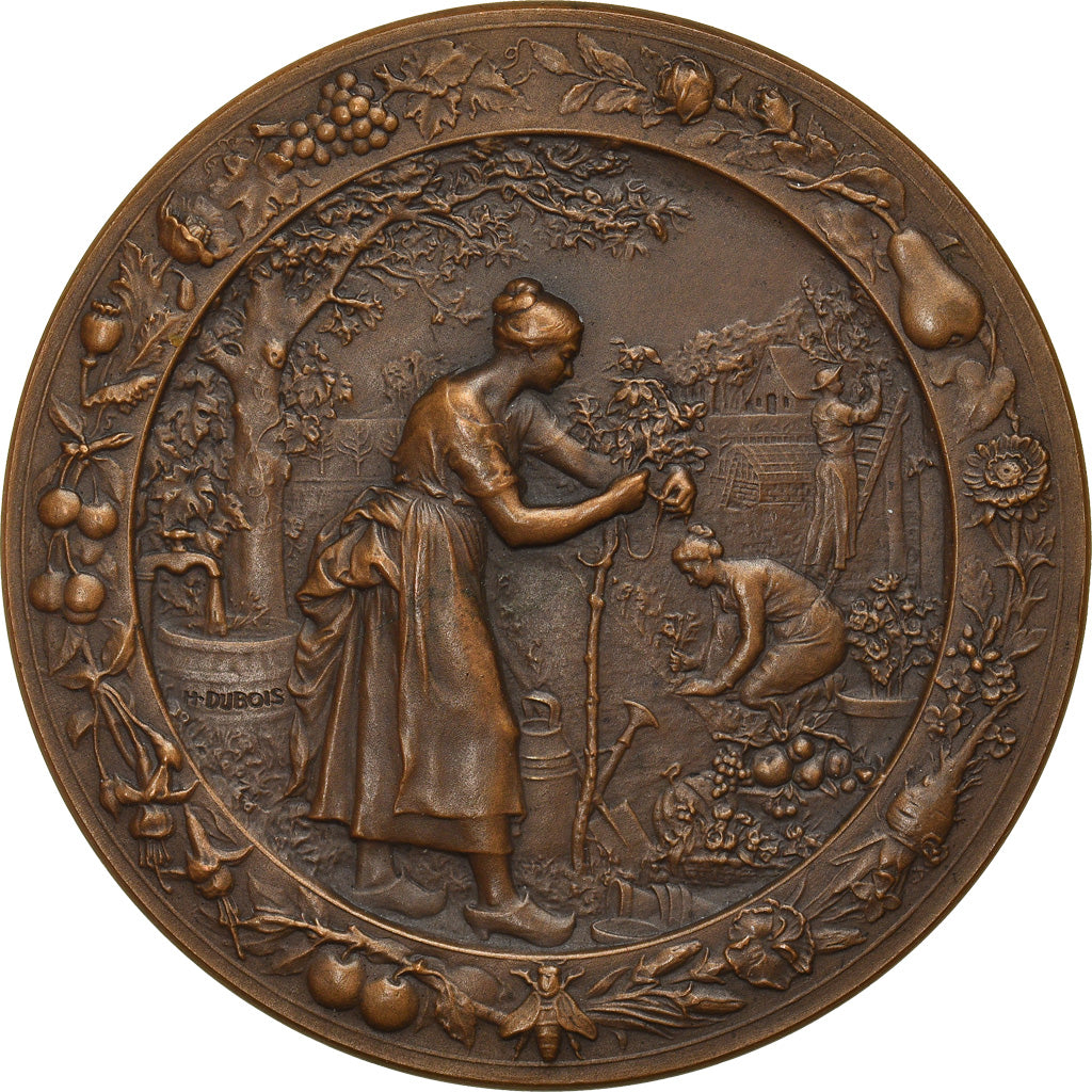 France, Médaille, Horticulture, Jardins, Dubois.H, SPL, Bronze