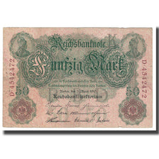 Banknote, Germany, 50 Mark, 1910, 1910-04-21, KM:41, VF(20-25)