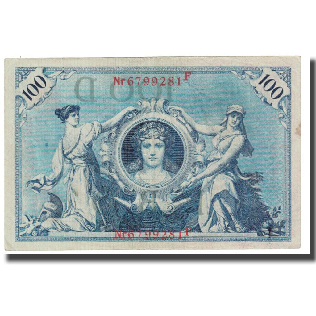Banknote, Germany, 100 Mark, 1908, 1908-02-07, KM:33a, AU(55-58)