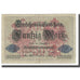 Banknote, Germany, 50 Mark, 1914, 1914-08-05, KM:49a, VF(20-25)