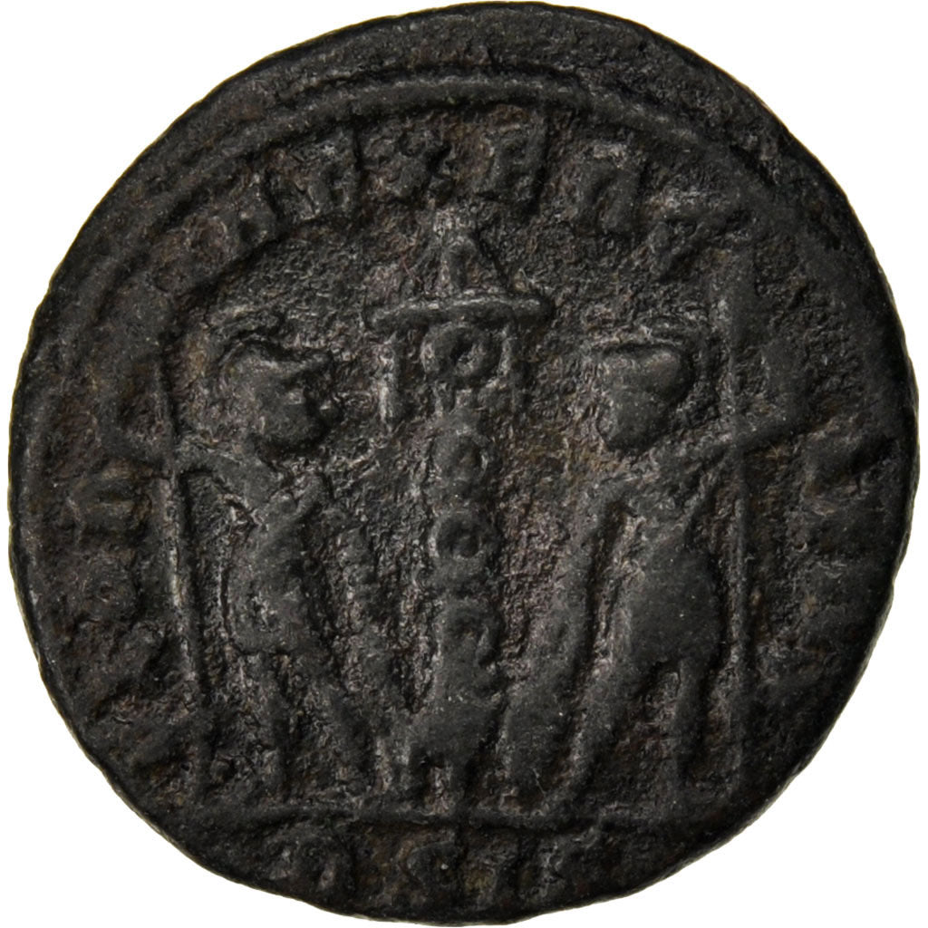 Coin, Delmatius, Centenionalis, Siscia, AU(50-53), Copper, Cohen:4