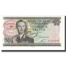 Banknote, Luxembourg, 50 Francs, 1972, 1972-08-25, KM:55a, UNC(65-70)