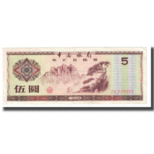 Banknot, China, 5 Yüan, KM:FX4, EF(40-45)