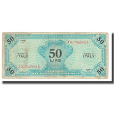 Billet, Italie, 50 Lire, 1943, TB