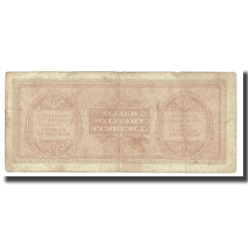Billet, Italie, 50 Lire, 1943, TB