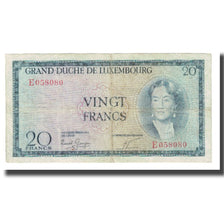 Banknot, Luksemburg, 20 Francs, KM:49a, VF(20-25)