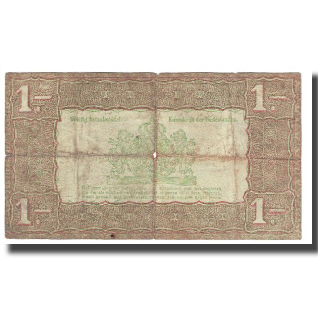 Billete, 1 Gulden, 1938, Países Bajos, 1938-10-01, KM:61, BC