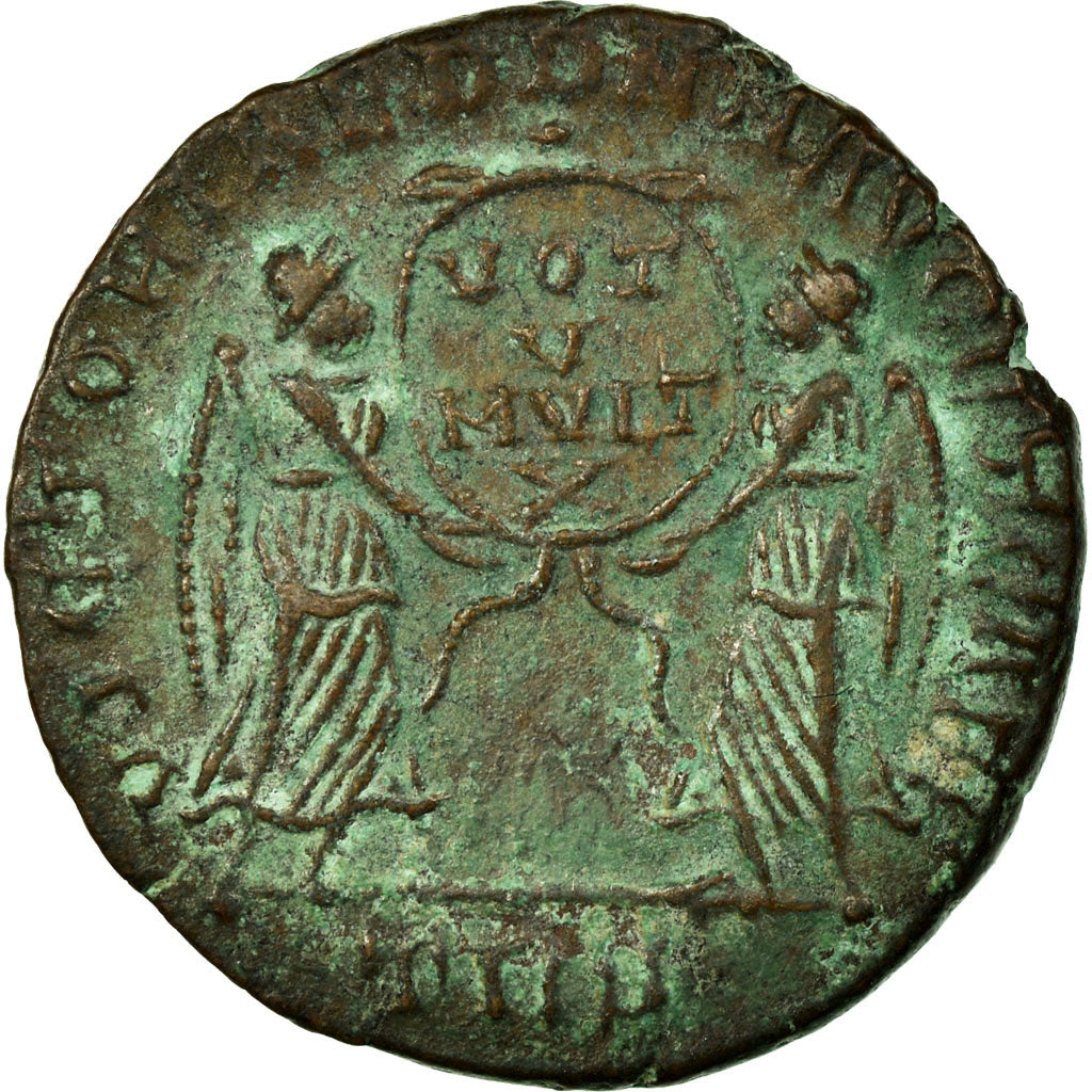 Coin, Magnentius, Maiorina, Trier, AU(50-53), Copper, Cohen:68