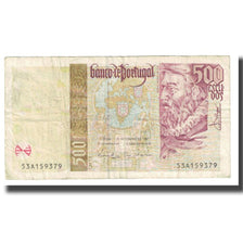 Banknote, Portugal, 500 Escudos, 1997, 1997-09-11, KM:187a, VF(20-25)