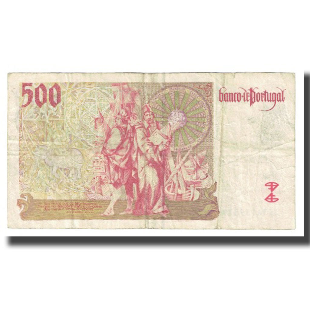 Banknote, Portugal, 500 Escudos, 1997, 1997-09-11, KM:187a, VF(20-25)