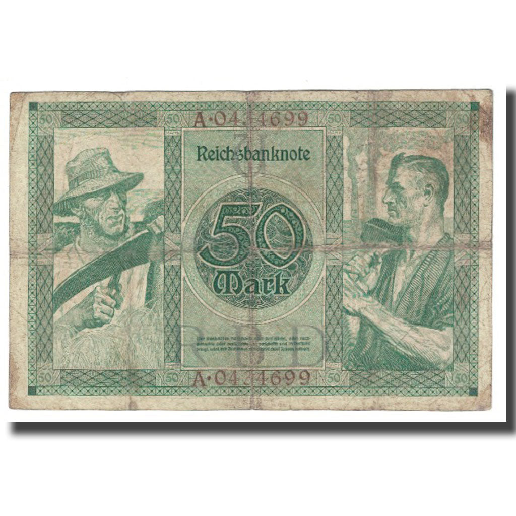 Billet, Allemagne, 50 Mark, 1920, 1920-07-23, KM:68, TB