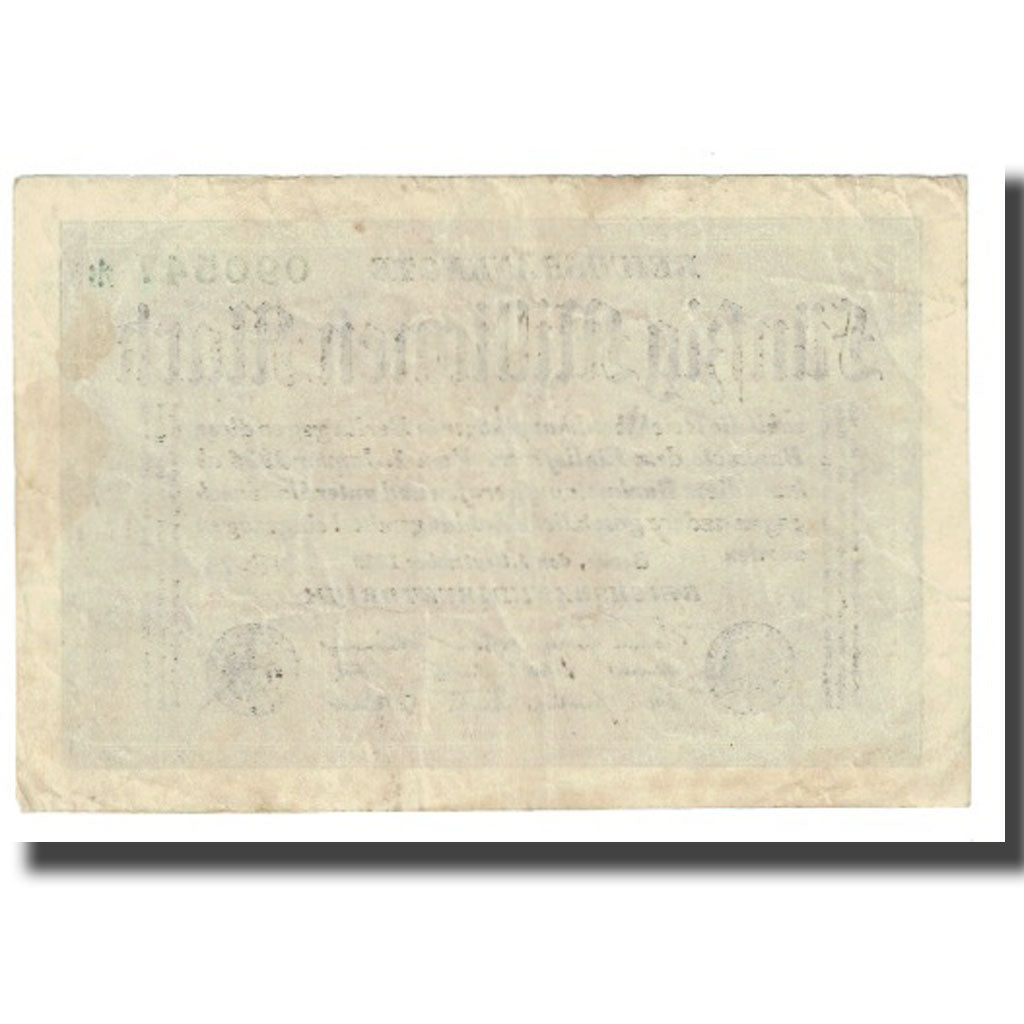 Banknote, Germany, 50 Millionen Mark, 1924, 1923-09-01, KM:109a, EF(40-45)