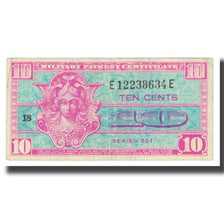 Banknote, United States, 10 Cents, 1954, KM:M30a, EF(40-45)