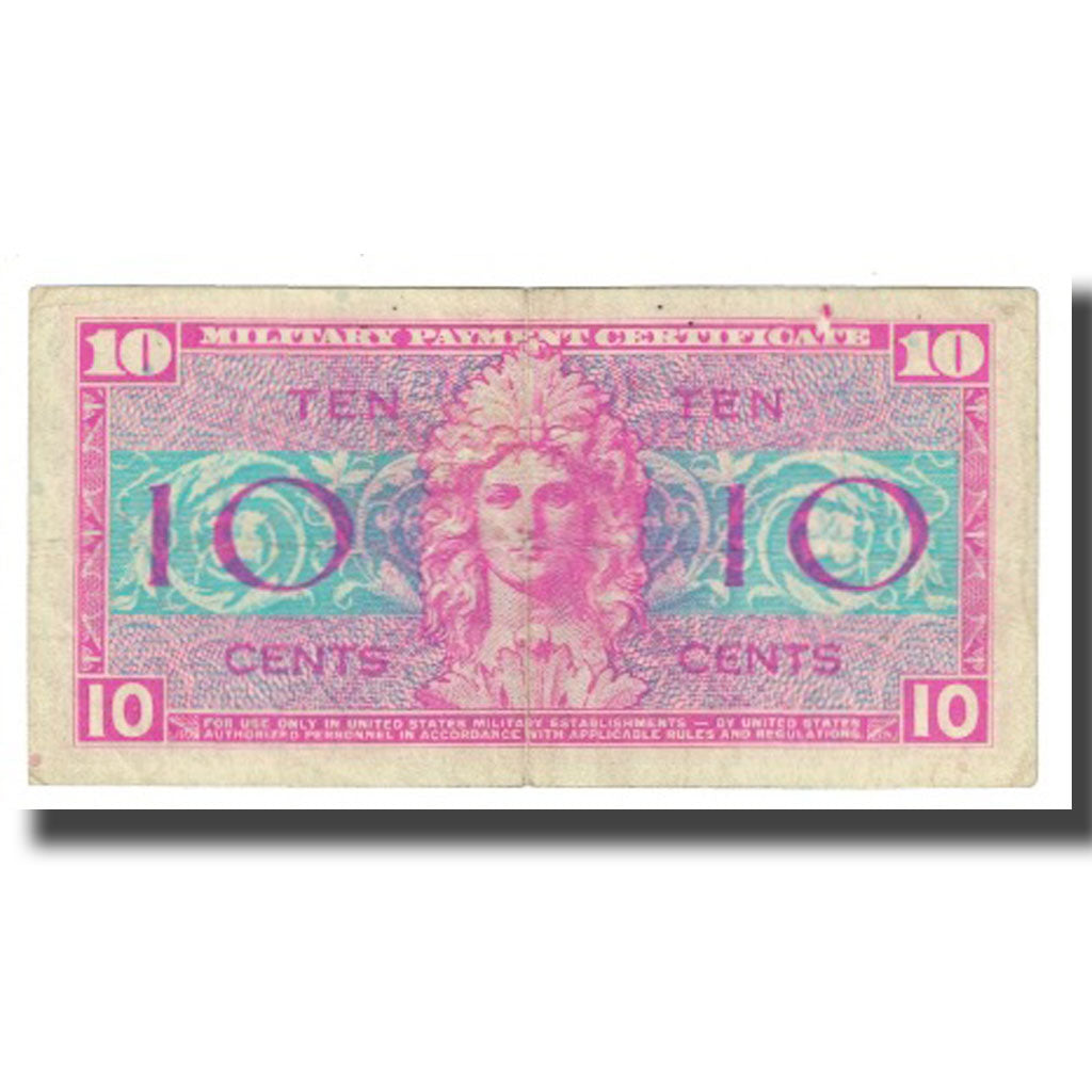 Banknote, United States, 10 Cents, 1954, KM:M30a, EF(40-45)