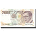 Geldschein, Italien, 2000 Lire, 1990, 1990-10-03, KM:115, UNZ