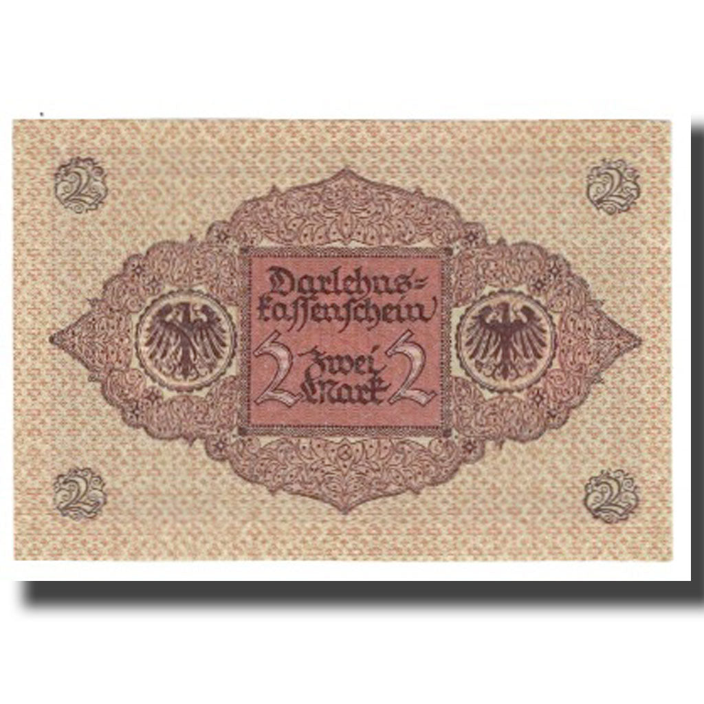 Banknot, Niemcy, 2 Mark, 1920, 1920-03-01, KM:59, UNC(65-70)