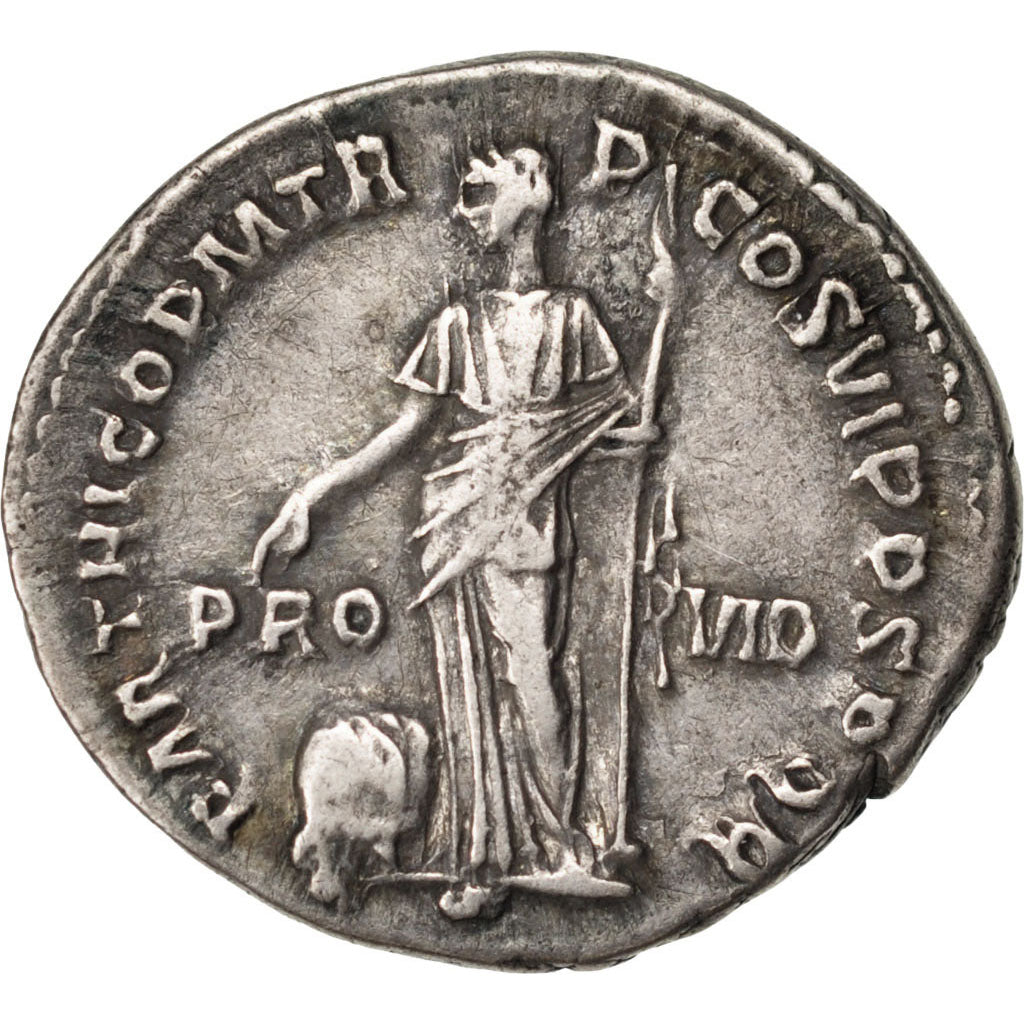 Trajan, Denarius, Roma, AU(55-58), Silver, Cohen #313, 3.30