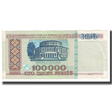 Banknot, Białoruś, 100,000 Rublei, 1996, Undated, KM:15a, EF(40-45)