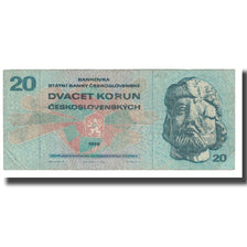 Banknot, Czechosłowacja, 20 Korun, 1970, KM:FX75, EF(40-45)