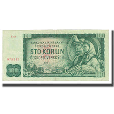 Banknot, Czechosłowacja, 100 Korun, 1961, KM:91c, EF(40-45)