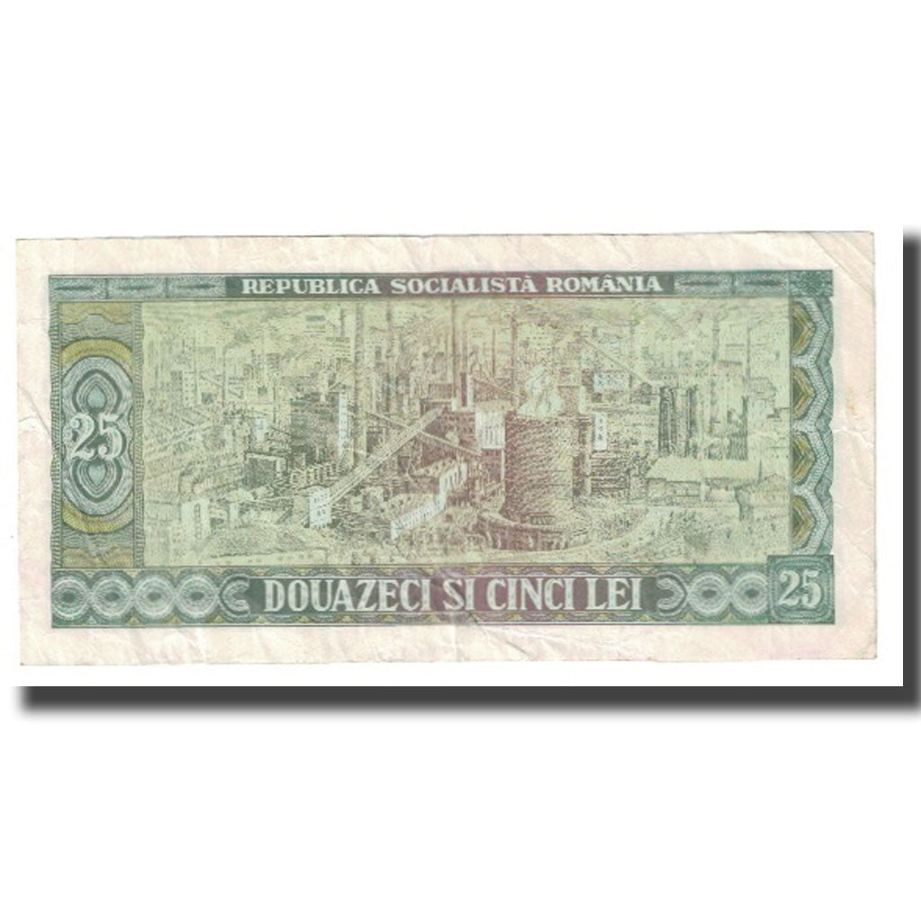 Banconote, Romania, 25 Lei, KM:95a, BB