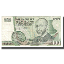 Banknot, Austria, 100 Schilling, 1984, 1984-01-02, KM:150, EF(40-45)