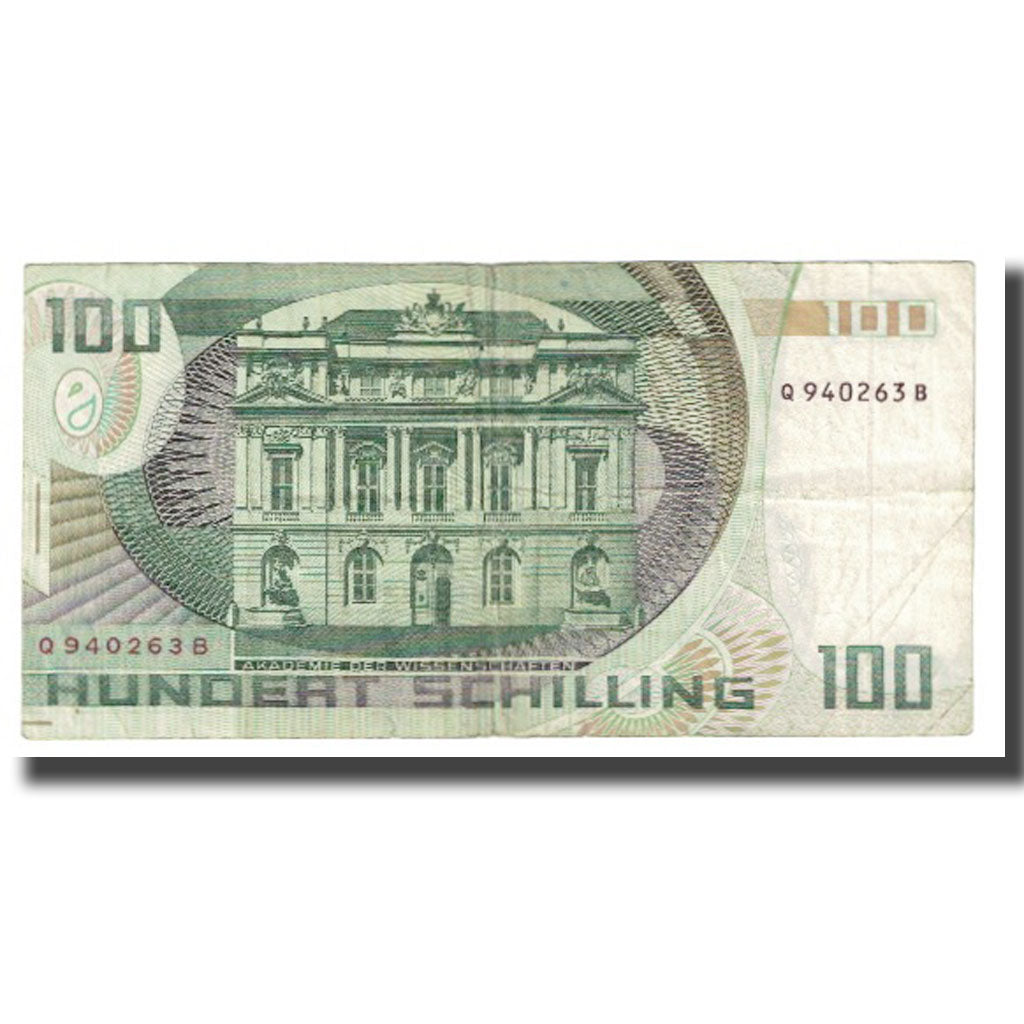 Banknot, Austria, 100 Schilling, 1984, 1984-01-02, KM:150, EF(40-45)