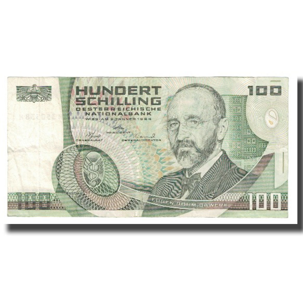 Billet, Autriche, 100 Schilling, 1984, 1984-01-02, KM:150, TTB