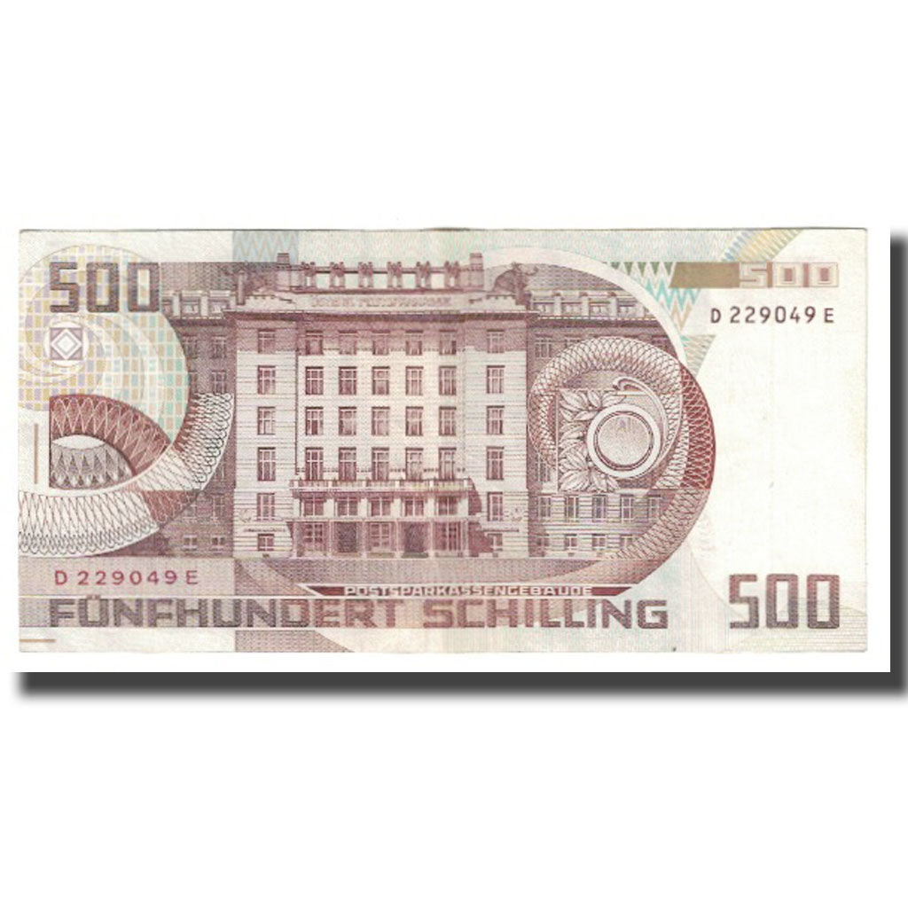 Banconote, Austria, 500 Schilling, 1985, 1985-07-01, KM:151, SPL-
