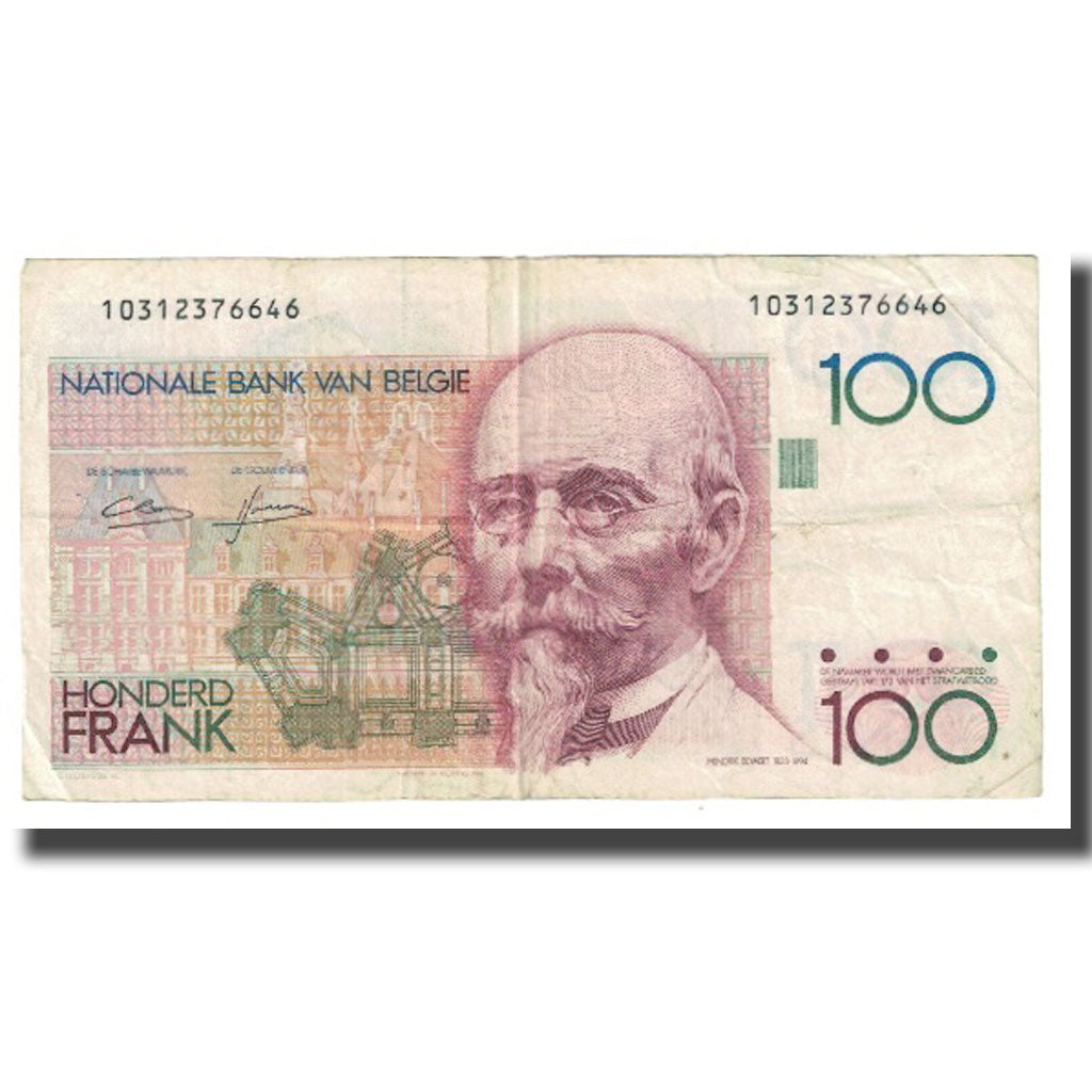 Banknote, Belgium, 100 Francs, KM:142a, VF(20-25)