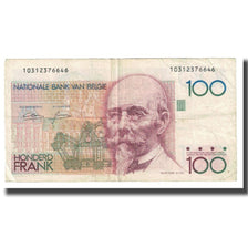 Banknote, Belgium, 100 Francs, KM:142a, VF(20-25)