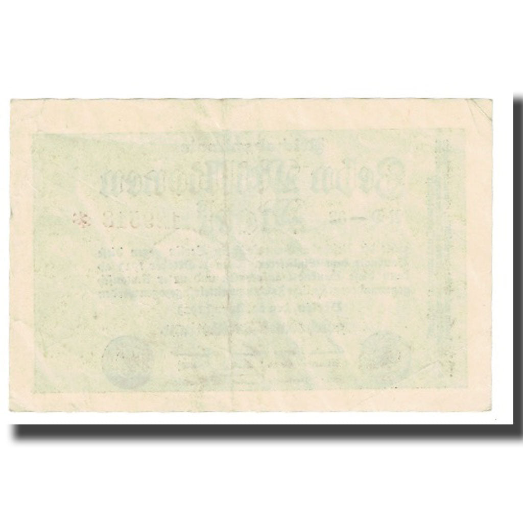 Banknote, Germany, 10 Millionen Mark, 1923, 1923-09-01, KM:106b, VF(20-25)