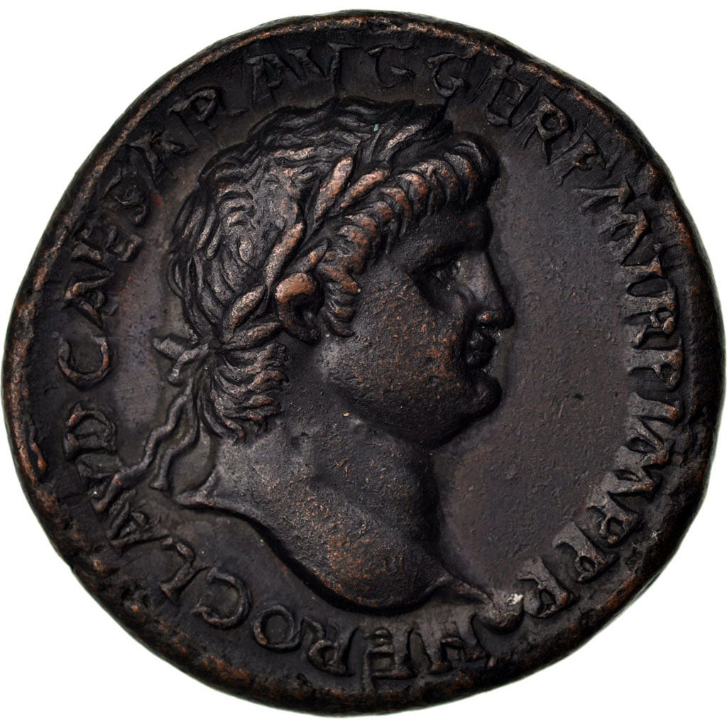 Nero, Sestertius, 65, Roma, MS(60-62), Copper, Cohen #86, 29.00