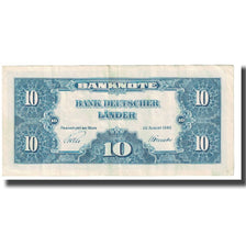 Banknote, GERMANY - FEDERAL REPUBLIC, 10 Deutsche Mark, 1949, 1949-08-22