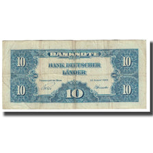 Banknote, GERMANY - FEDERAL REPUBLIC, 10 Deutsche Mark, 1949, 1949-08-22