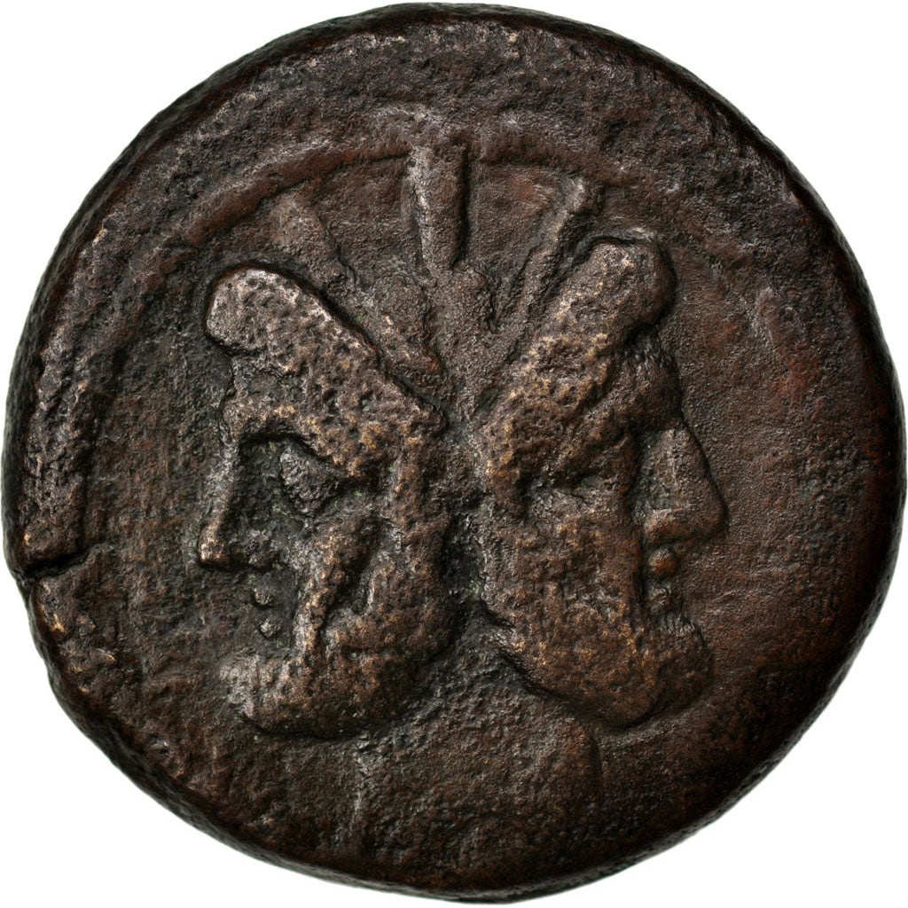 Pompeius, As, VF(30-35), Copper, 34.10