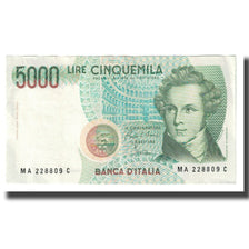 Banconote, Italia, 5000 Lire, 1985, 1985-01-04, KM:111c, FDS