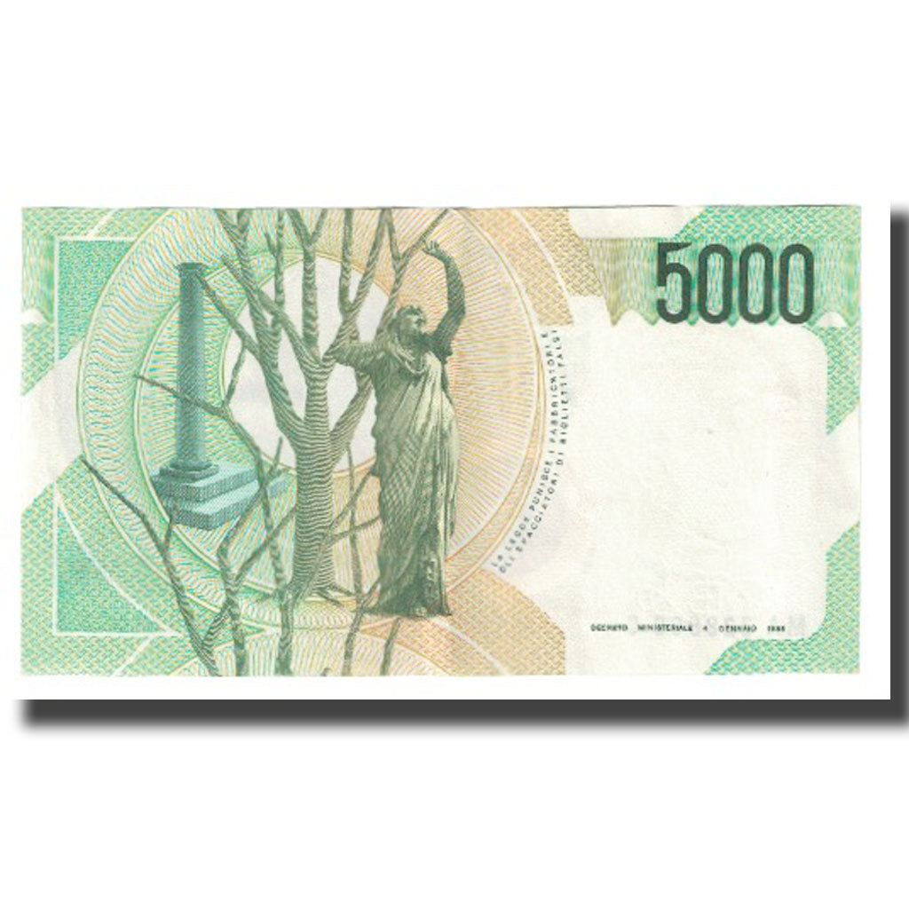 Banconote, Italia, 5000 Lire, 1985, 1985-01-04, KM:111c, FDS