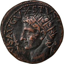 Augustus, As, Roma, AU(50-53), Copper, Cohen #244, 10.80