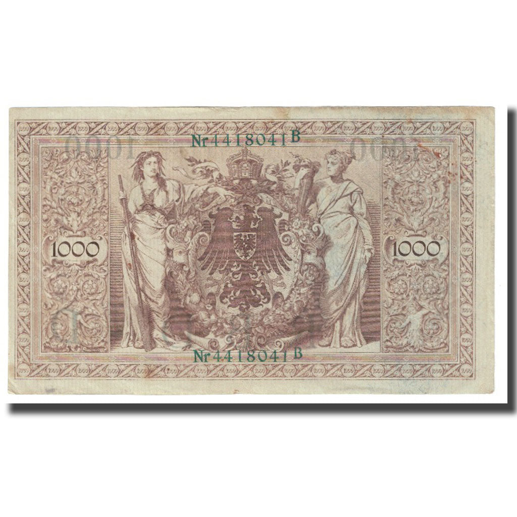 Banknote, Germany, 1000 Mark, 1910, 1910-04-21, KM:45b, AU(55-58)