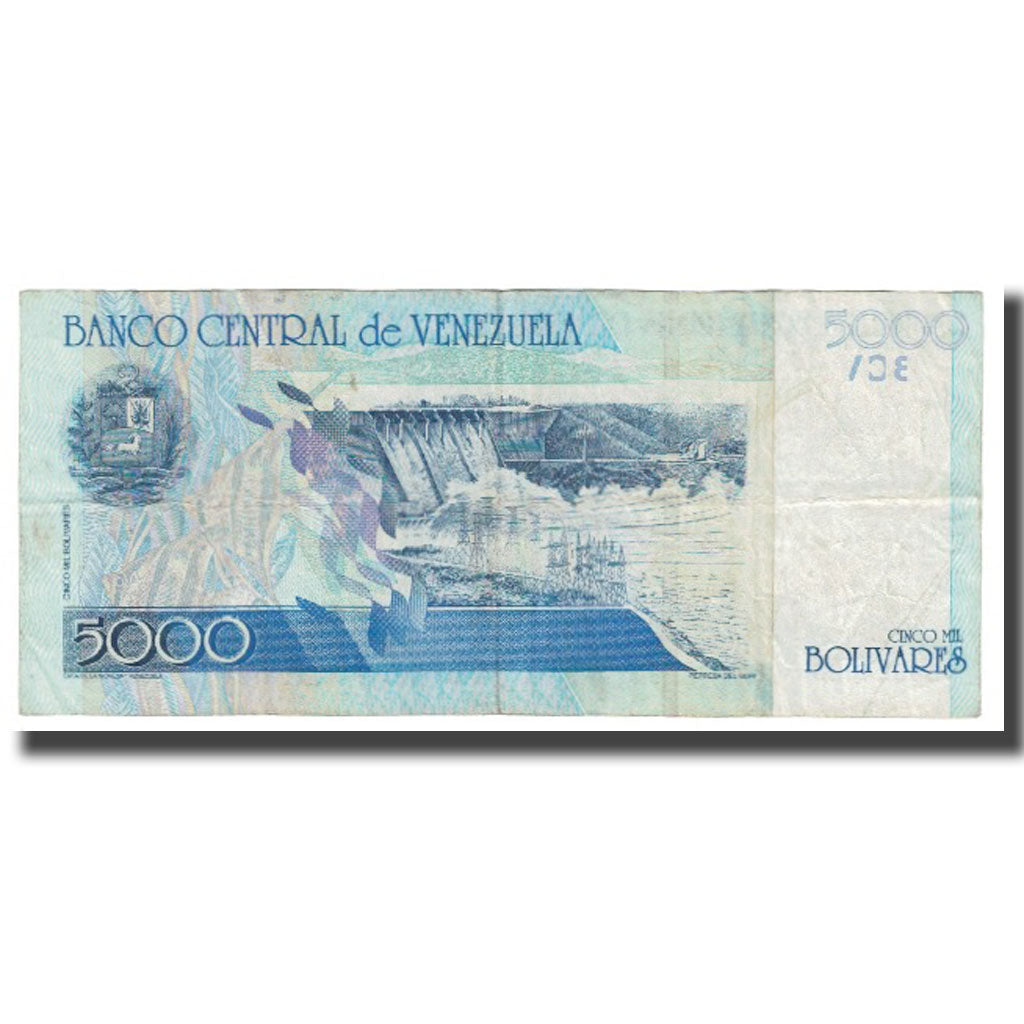 Banknote, Venezuela, 5000 Bolivares, 2004, 2004-05-25, KM:84a, EF(40-45)