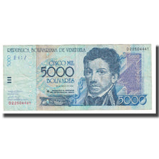 Biljet, Venezuela, 5000 Bolivares, 2004, 2004-05-25, KM:84a, TTB