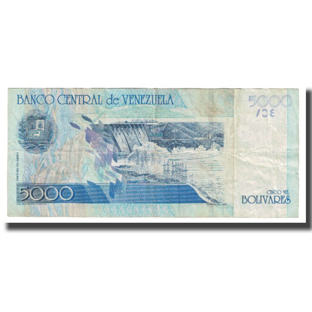 Banknote, Venezuela, 5000 Bolivares, 2004, 2004-05-25, KM:84a, EF(40-45)