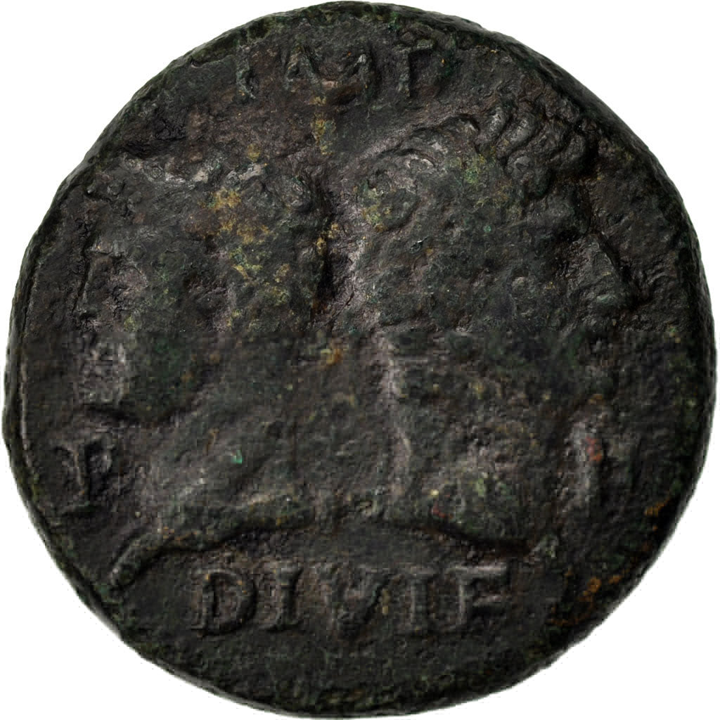 Dupondius, Nemausus, VF(30-35), Copper, Cohen #8, 13.50