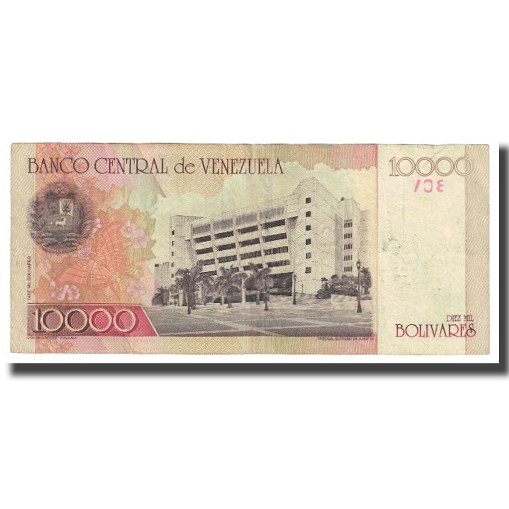 Banknote, Venezuela, 10,000 Bolívares, 2000, 2000-05-25, KM:85a, EF(40-45)