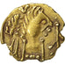 FRANCE, Tremissis, AU(50-53), Gold, Belfort #3917, 0.90