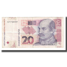 Banconote, Croazia, 20 Kuna, 2001, 2001-03-07, KM:39, BB