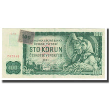 Banknot, Czechosłowacja, 100 Korun, 1961, KM:91c, AU(55-58)