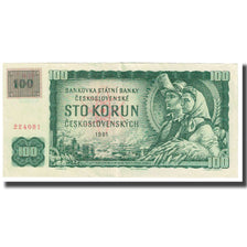 Banknote, Czechoslovakia, 100 Korun, 1961, KM:91c, UNC(63)