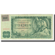 Banknot, Czechosłowacja, 100 Korun, 1961, KM:91c, EF(40-45)